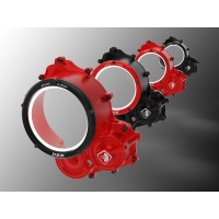 DBK Special Parts (Ducabike) EVO LED Clear Wet Clutch Cover for the Hypermotard 698 Mono DBK Special Parts (Ducabike) EVO LED Clear Wet Clutch Cover for the Hypermotard 698 Mono